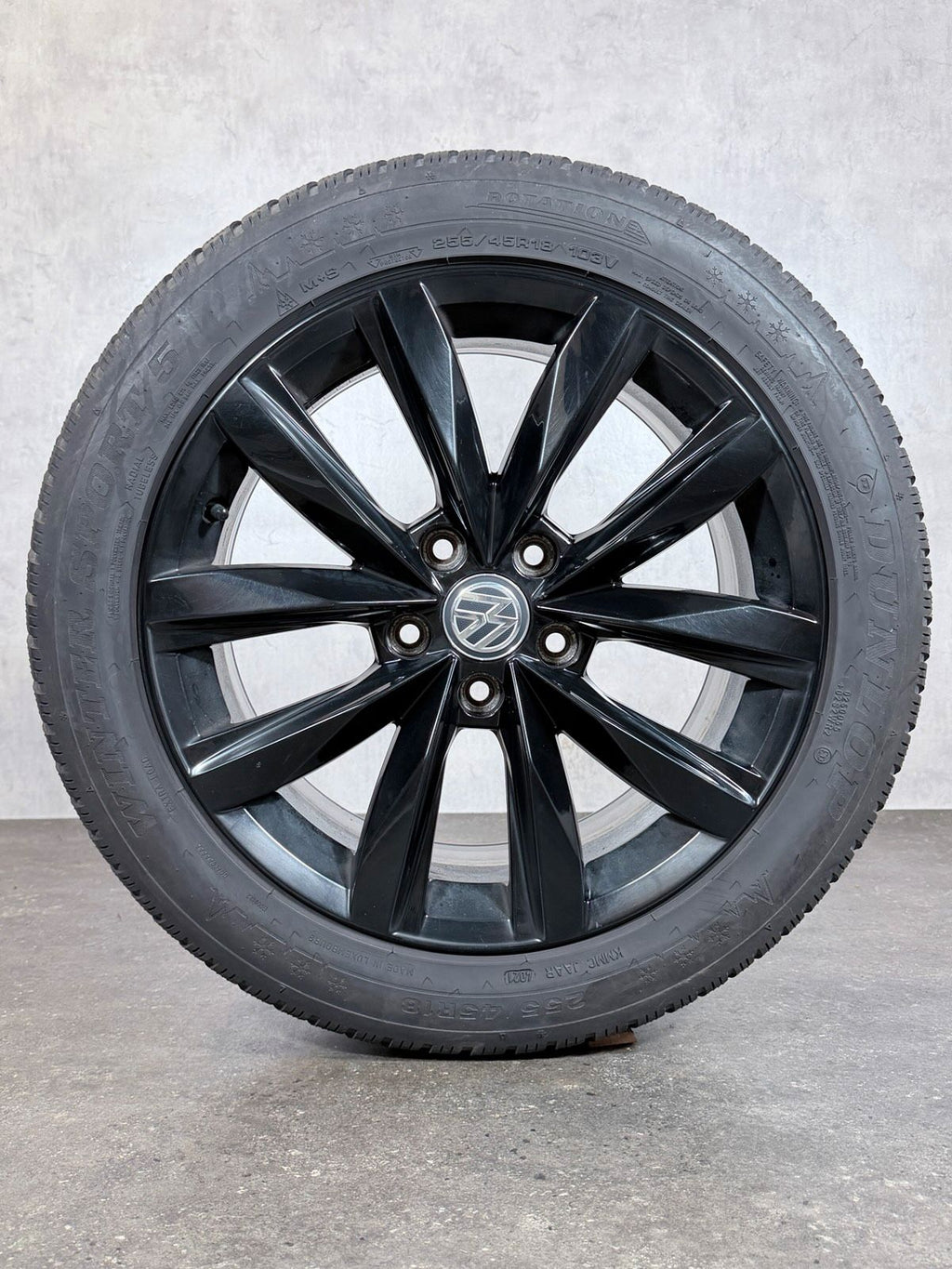 ORIGINAL 18 ZOLL VW T6 T6.1 SPRINGFIELD SCHWARZ WINTERREIFEN