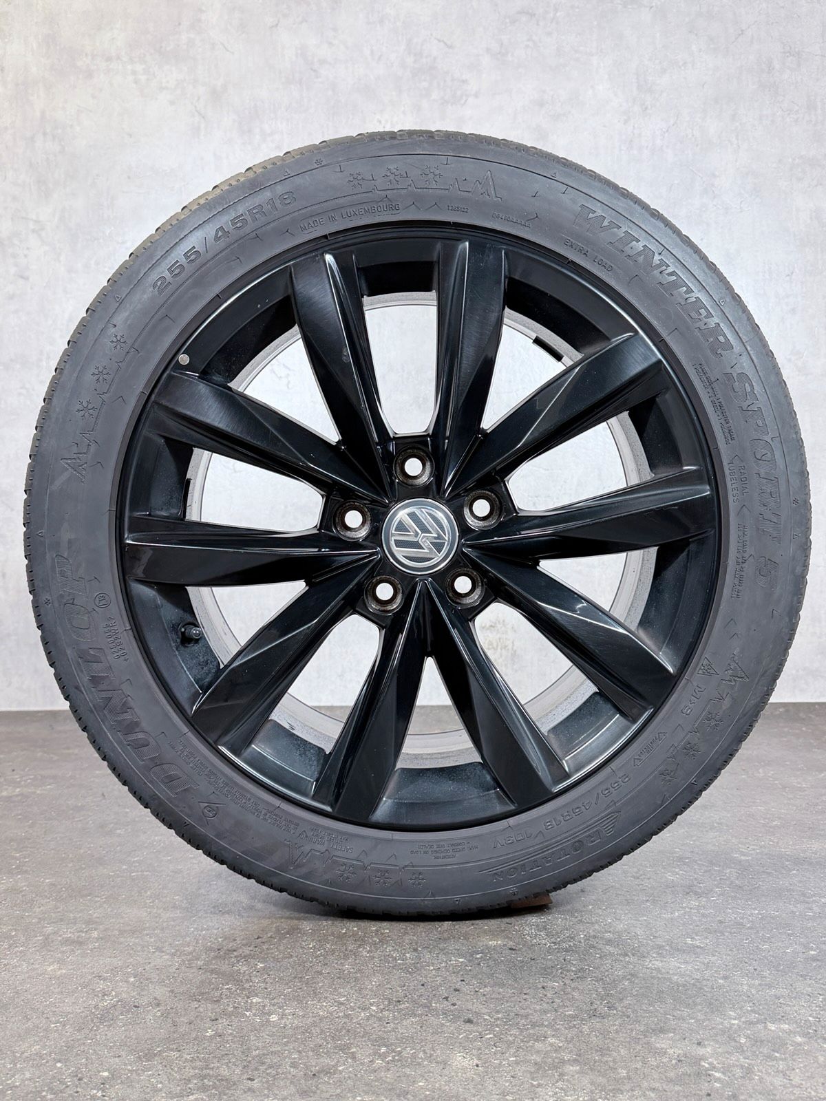 ORIGINAL 18 ZOLL VW T6 T6.1 SPRINGFIELD SCHWARZ WINTERREIFEN