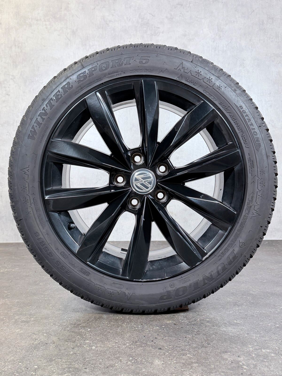 ORIGINAL 18 ZOLL VW T6 T6.1 SPRINGFIELD SCHWARZ WINTERREIFEN