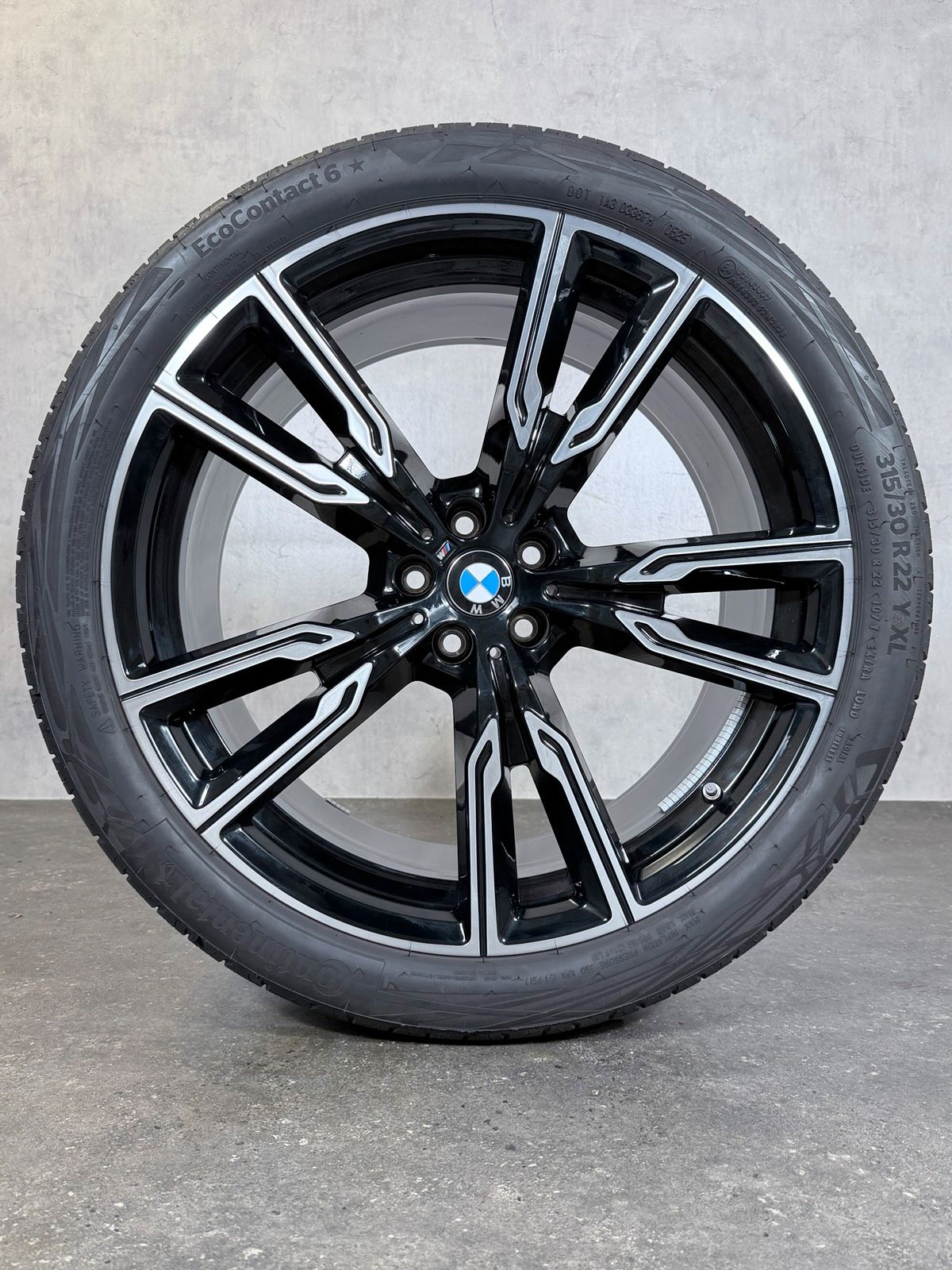 ORIGINAL 22 ZOLL BMW X5 G05 X6 G06 M 747 SOMMERREIFEN