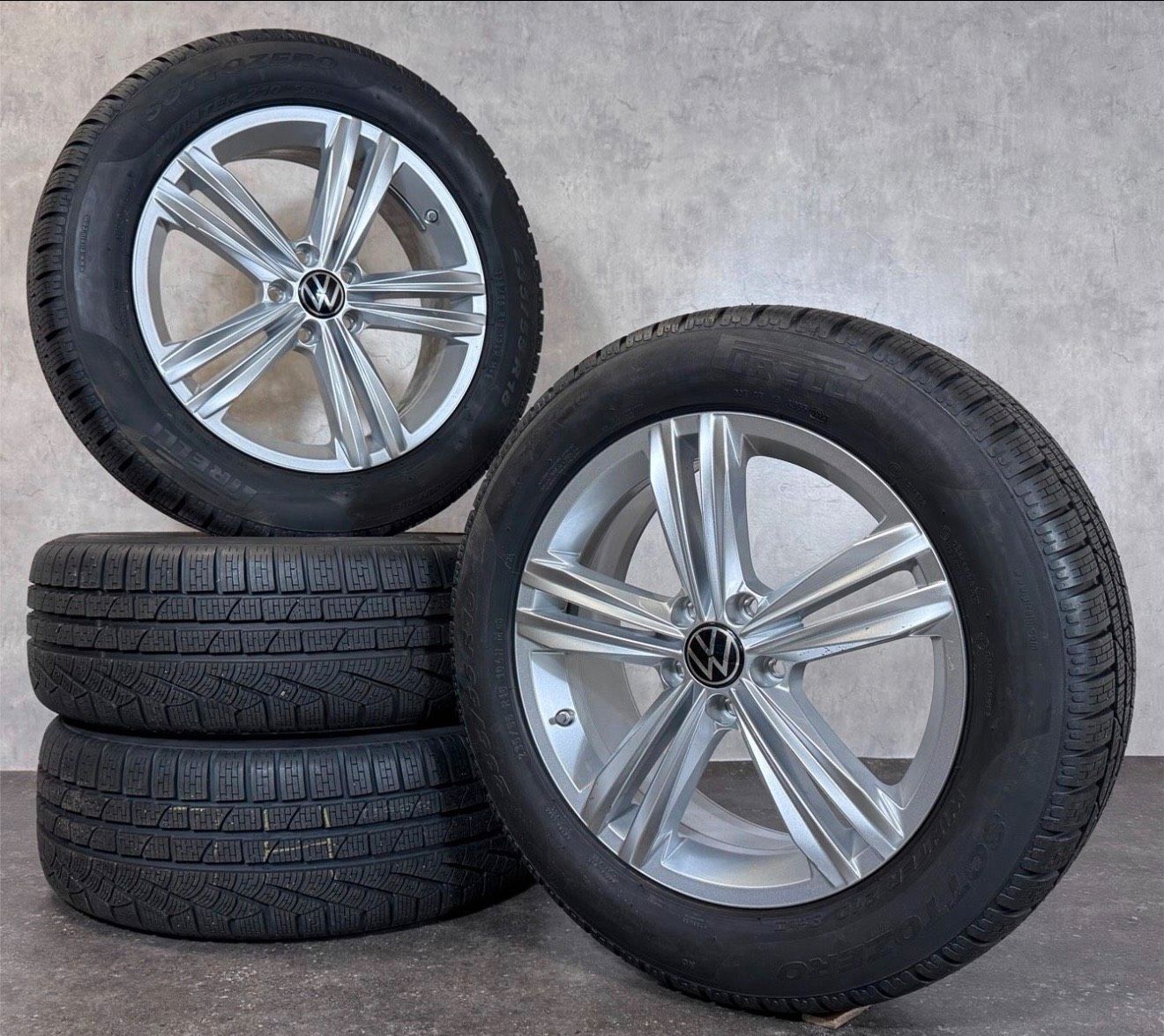 ORIGINAL 18 ZOLL VW TIGUAN II III TAYRON WINTERREIFEN SEBRING