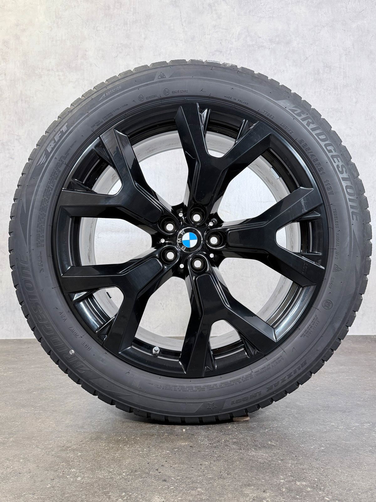 ORIGINAL 21 ZOLL BMW X7 G07 M 754 WINTERREIFEN WINTERRÄDER