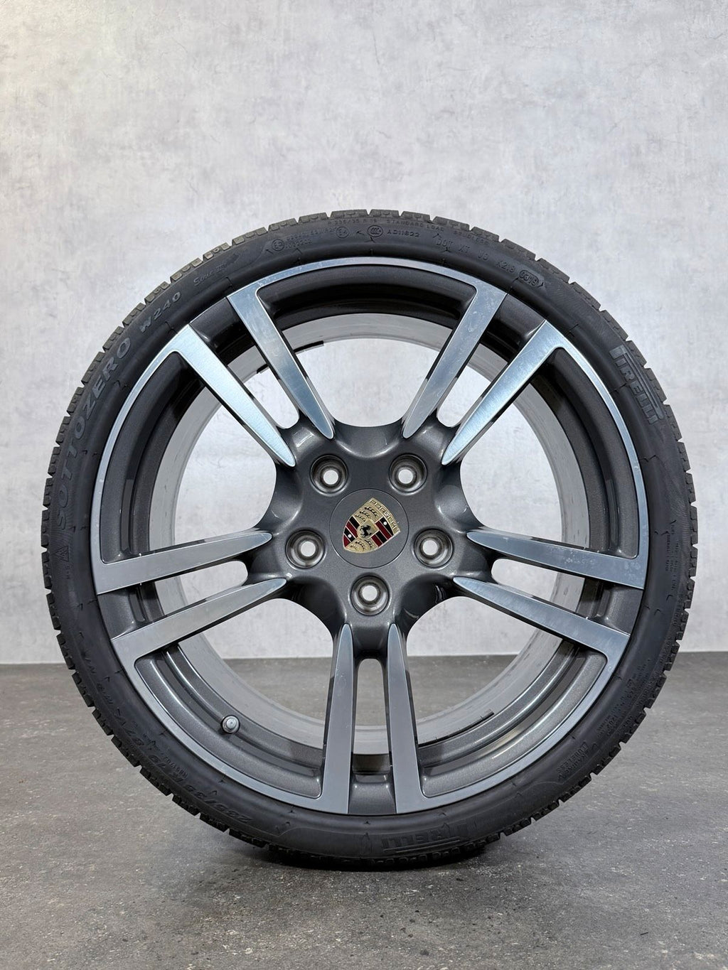 ORIGINAL 19 ZOLL PORSCHE 997 TURBO II FELGEN WINTERREIFEN