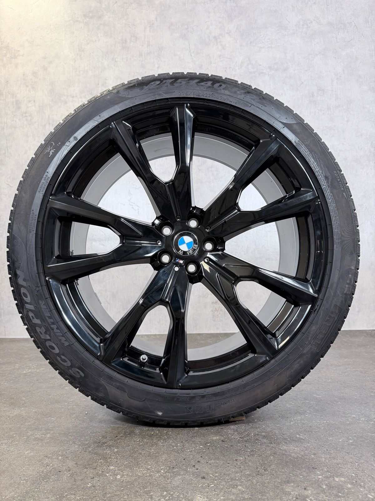 ORIGINAL 22 ZOLL BMW X7 STYLING M 755 WINTERREIFEN WINTERRÄDER