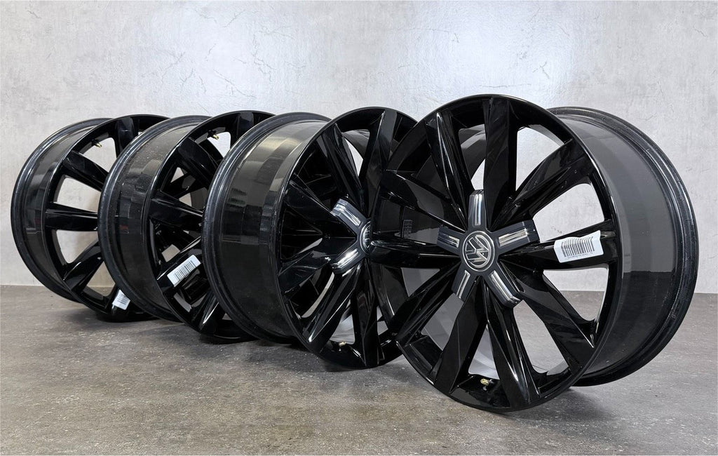NEU ORIGINAL 18 ZOLL VW T6 T6.1 SPRINGFIELD FELGEN SCHWARZ 7E0601
