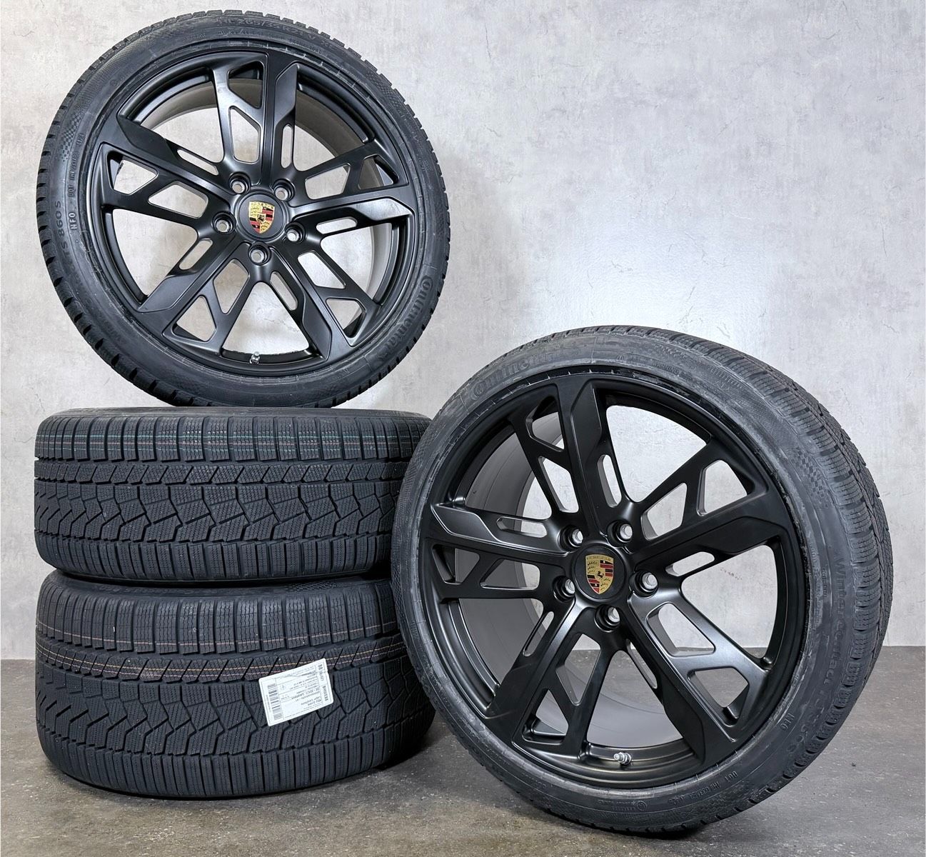 NEU ORIGINAL 21 ZOLL PORSCHE TAYCAN 9J1 CROSS WINTERREIFEN