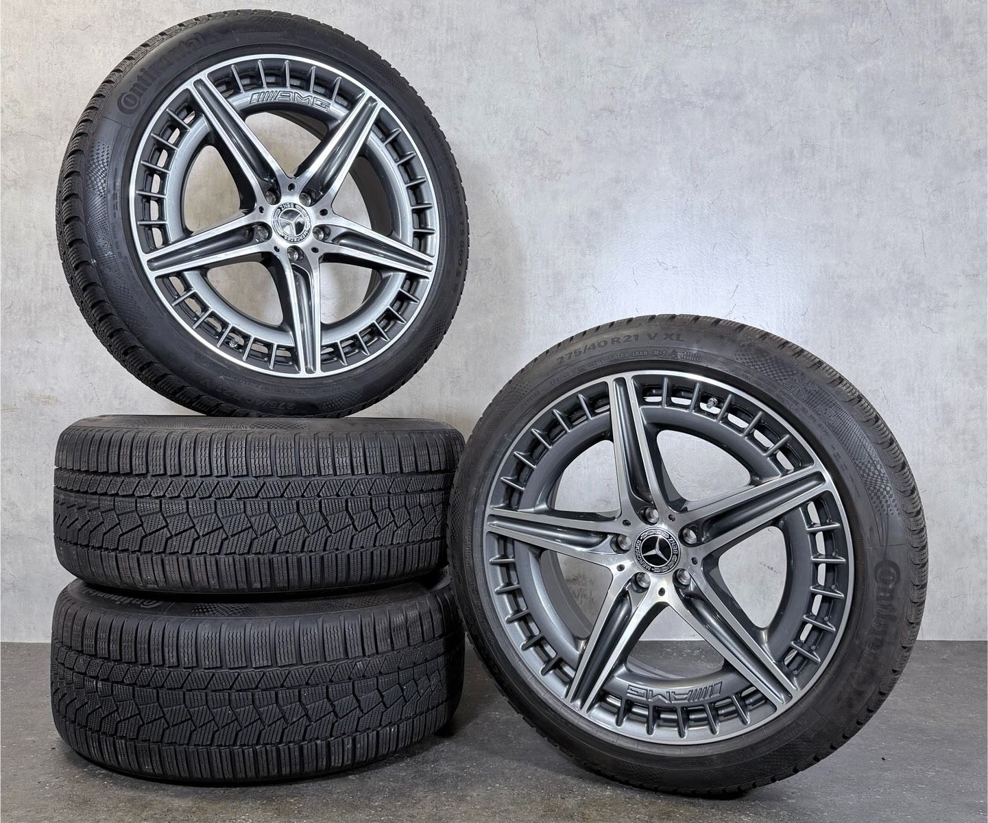 ORIGINAL 21 ZOLL MERCEDES EQS V297 W297 53 AMG WINTERREIFEN