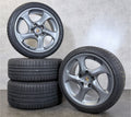 ORIGINAL 18 ZOLL PORSCHE 996 911 TURBO WINTERREIFEN GRAU