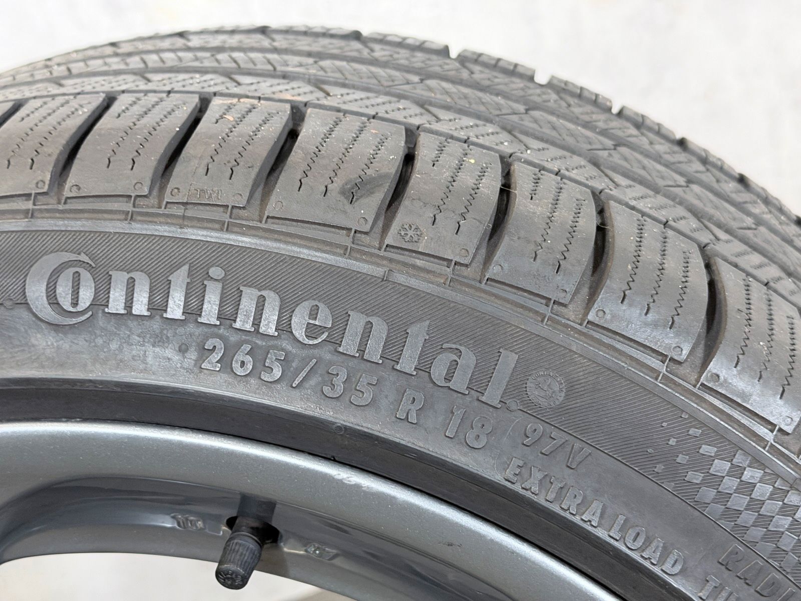 ORIGINAL 18 ZOLL PORSCHE 996 911 TURBO WINTERREIFEN GRAU