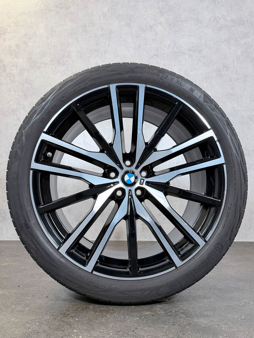 ORIGINAL 22 ZOLL BMW X5 G05 X6 G06 M 742 SOMMERREIFEN RÄDER