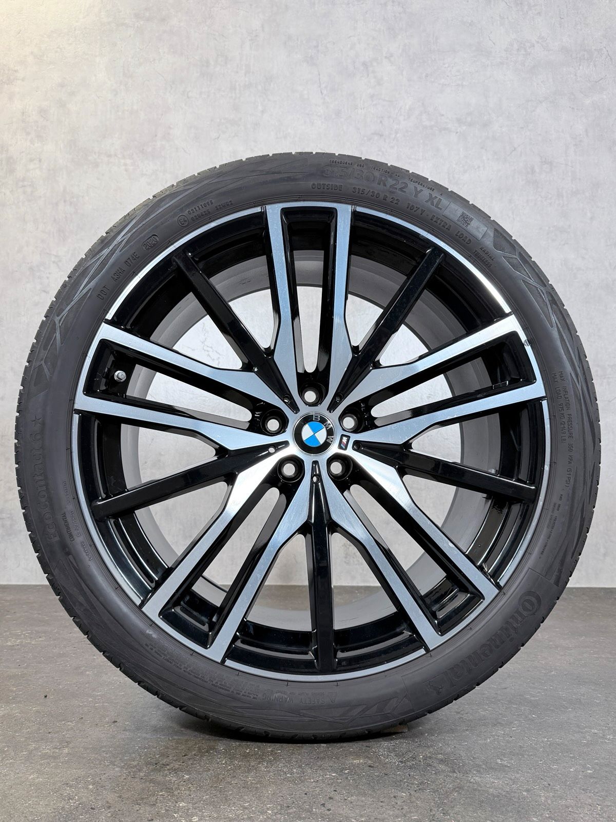 ORIGINAL 22 ZOLL BMW X5 G05 X6 G06 M 742 SOMMERREIFEN RÄDER