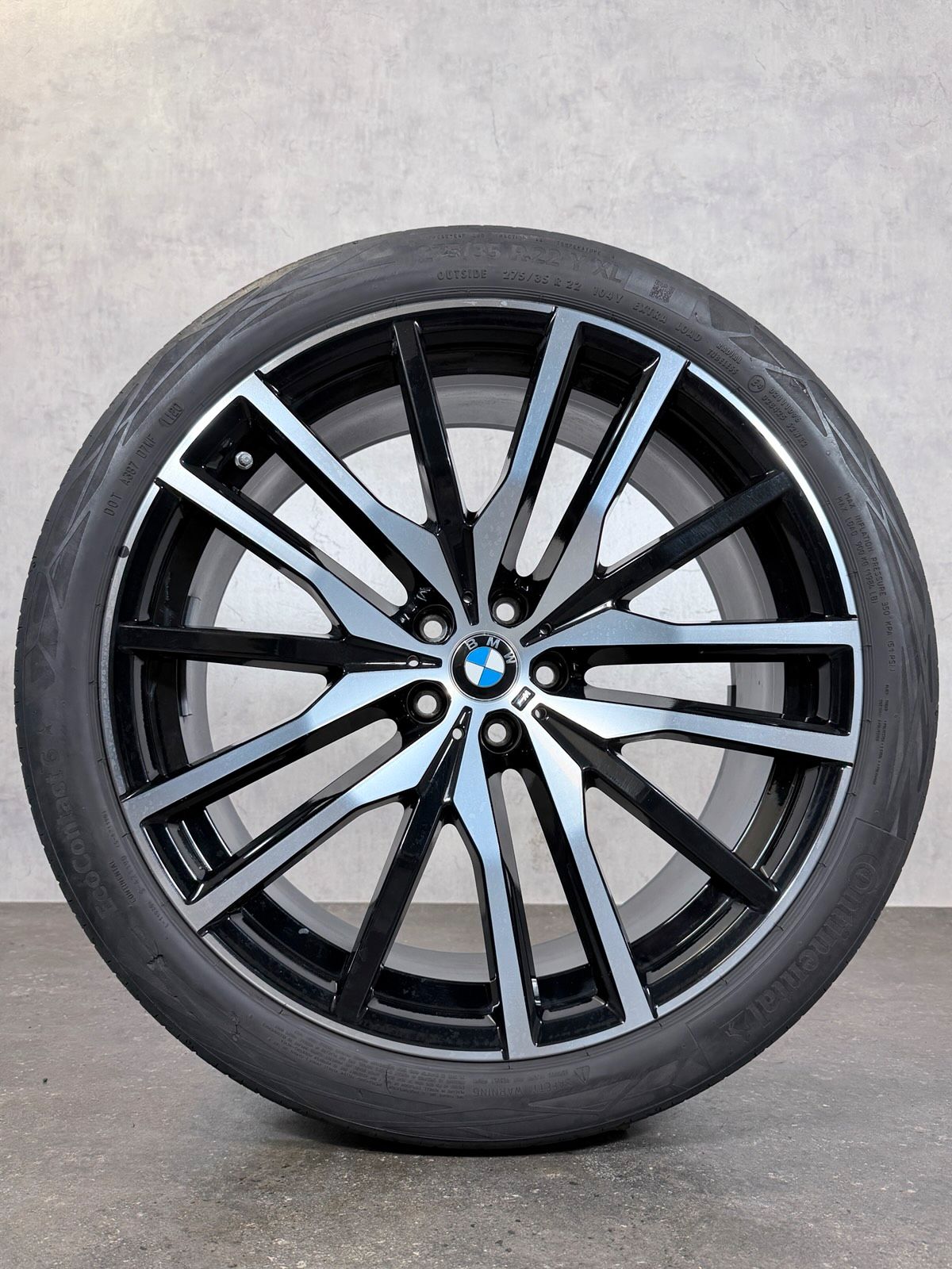 ORIGINAL 22 ZOLL BMW X5 G05 X6 G06 M 742 SOMMERREIFEN RÄDER