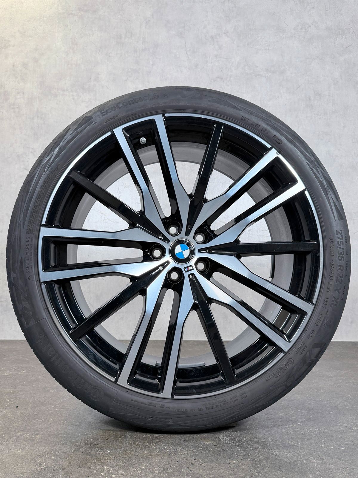 ORIGINAL 22 ZOLL BMW X5 G05 X6 G06 M 742 SOMMERREIFEN RÄDER