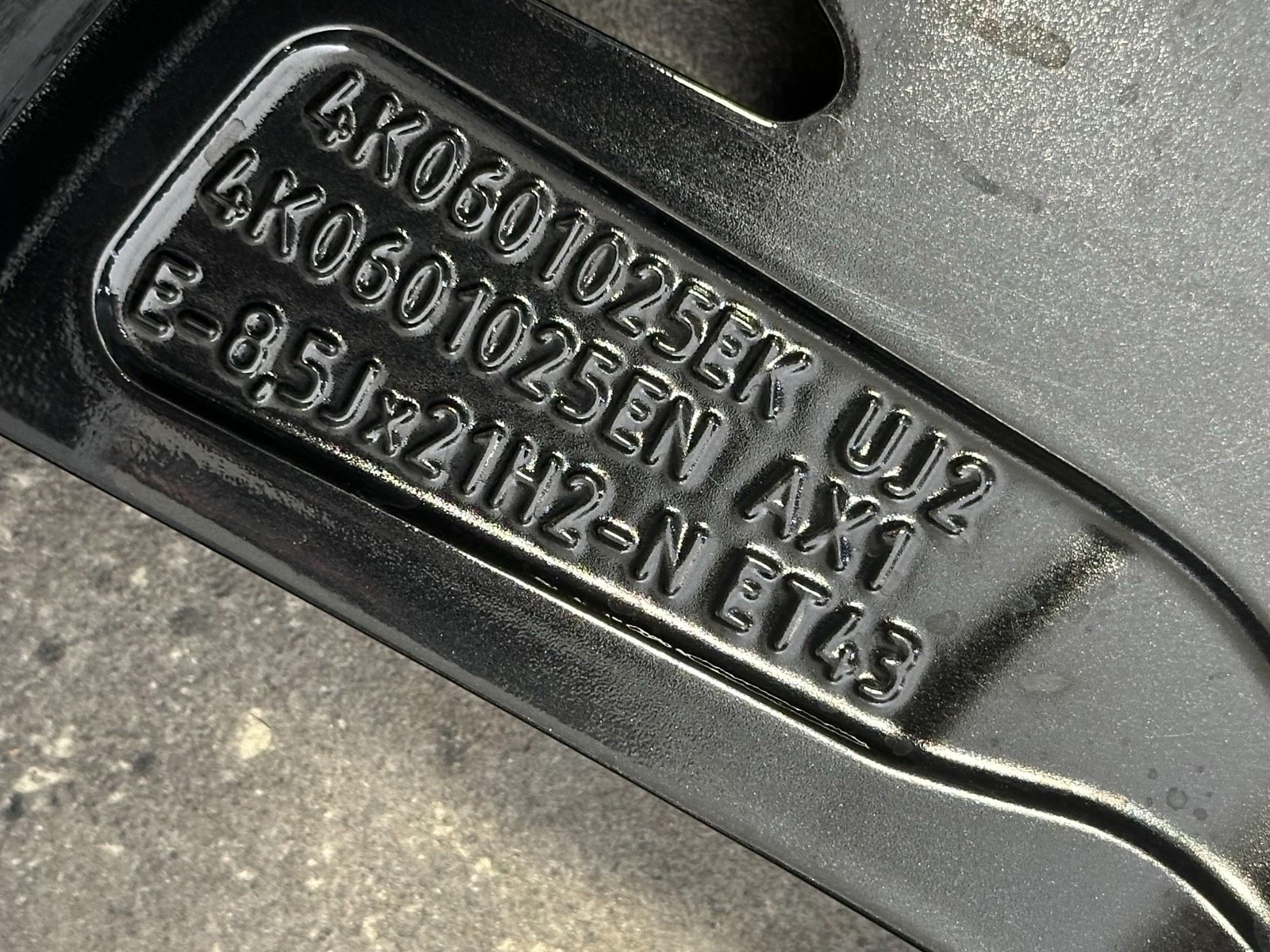 ORIGINAL 21 ZOLL AUDI A6 S6 4K C8 SOMMERREIFEN 4K0601025EN