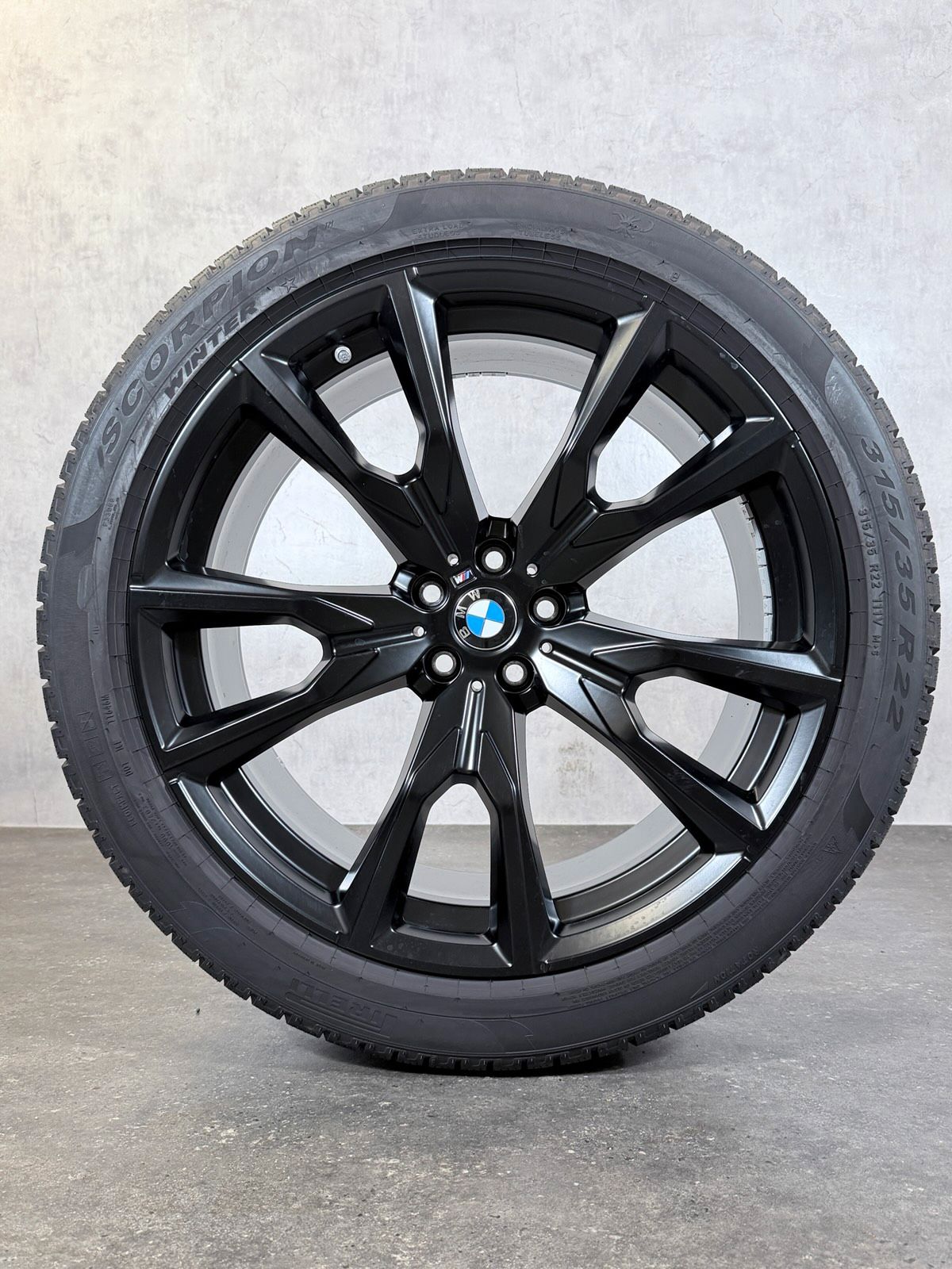 ORIGINAL 22 ZOLL BMW X7 G07 SYTLING M 755 WINTERREIFEN 8074221