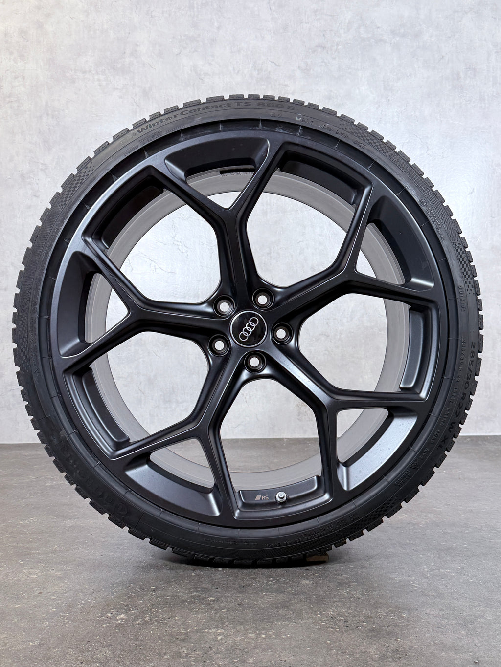 ORIGINAL 22 ZOLL AUDI PERFORMANCE RS6 RS7 4K C8 WINTERREIFEN