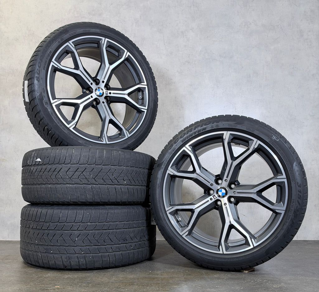 ORIGINAL 21 ZOLL BMW X5 G05 X6 G06 M 741 WINTERREIFEN