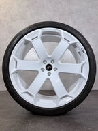 Audi RS6 RS7 GT Felgen 22 Zoll 4K C8 Sommerräder Retro 4K0601025EB weiss