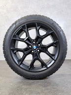 BMW 5er i5 Winterräder 19 Zoll G60 G61 Felgen Styling 942 M 5A324F4 schwarz