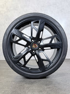 21" ORIG. PORSCHE TAYCAN CROSS TURISMO 4S TURBO S SOMMERRÄDER 9J1073660L BLACK