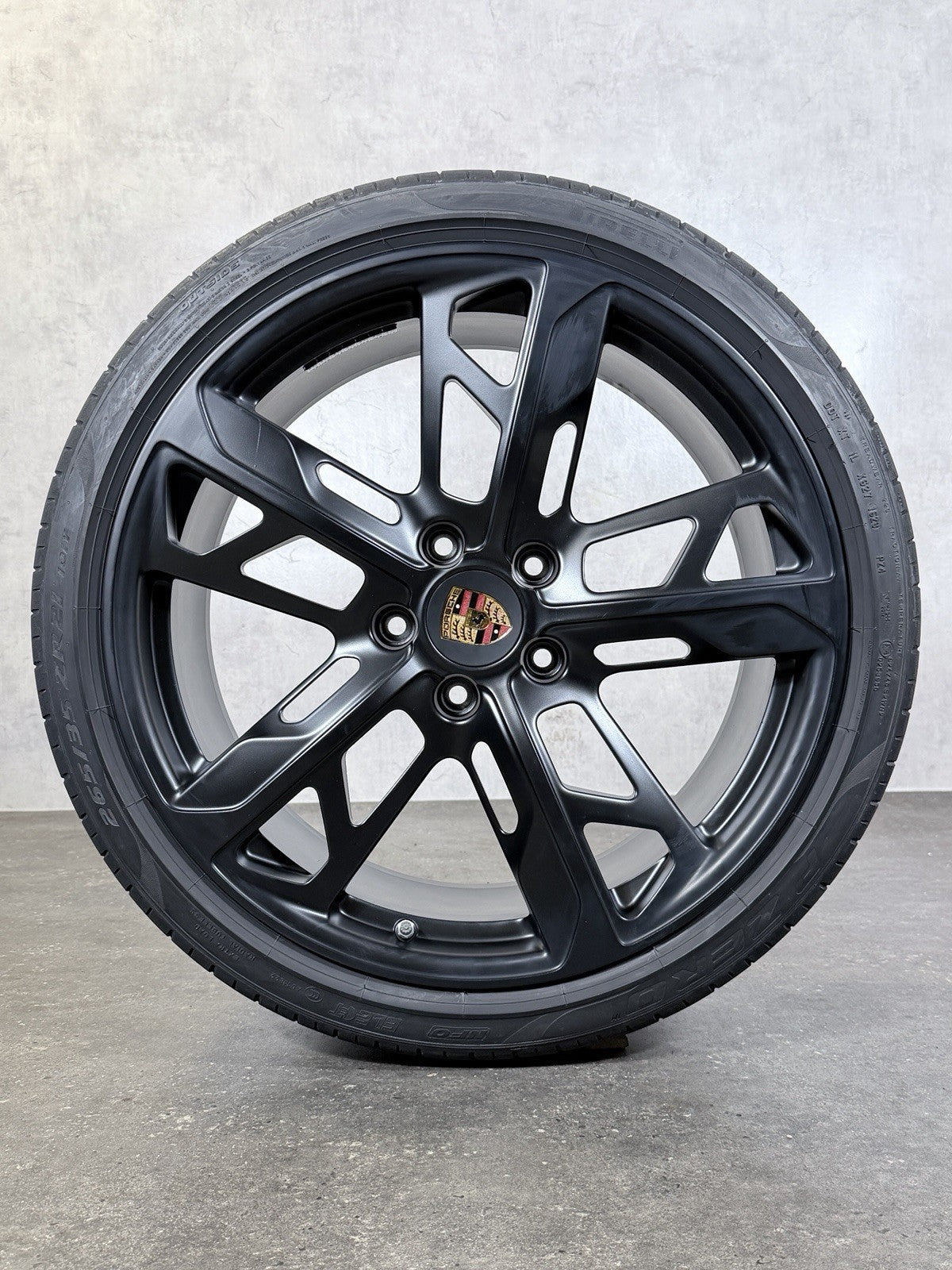21" ORIG. PORSCHE TAYCAN CROSS TURISMO 4S TURBO S SOMMERRÄDER 9J1073660L BLACK