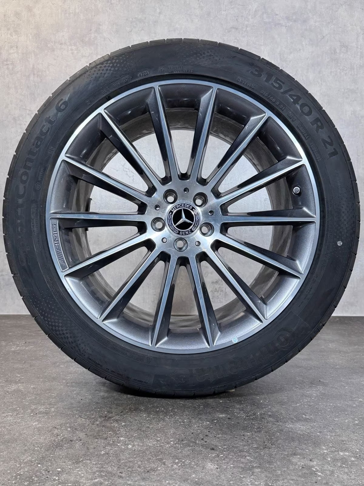 Original Mercedes Benz GLE V167 C167 21" AMG Sommerräder Felgen A1674013400 3500