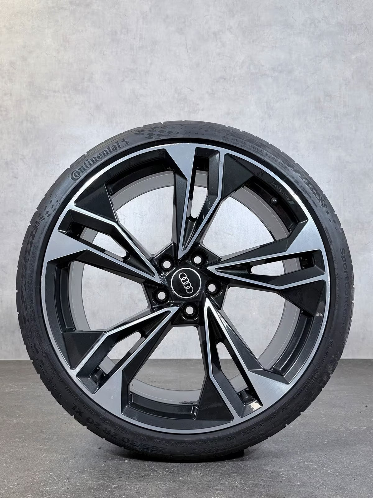 Original Audi A5 8W F5 B9 20 Zoll Polygon Alu-Felgen Sommerräder