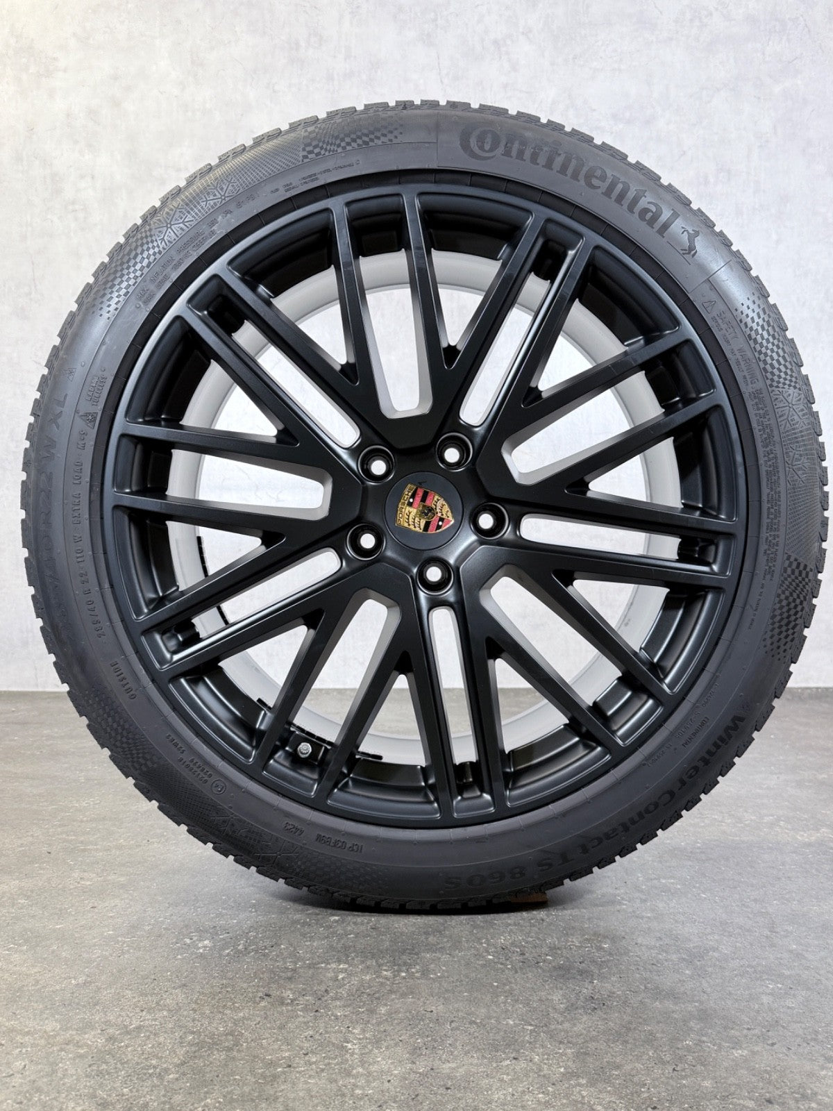 Winterräder Porsche Cayenne  E3-2 22" Original Turbo V Felgen 9Y0044663T NC0