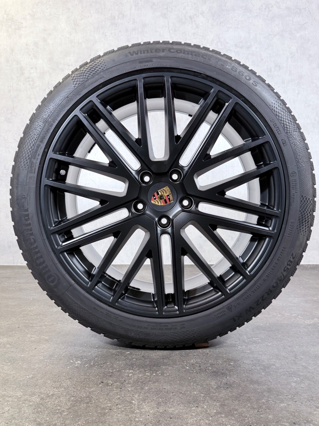 Winterräder Porsche Cayenne  E3-2 22" Original Turbo V Felgen 9Y0044663T NC0