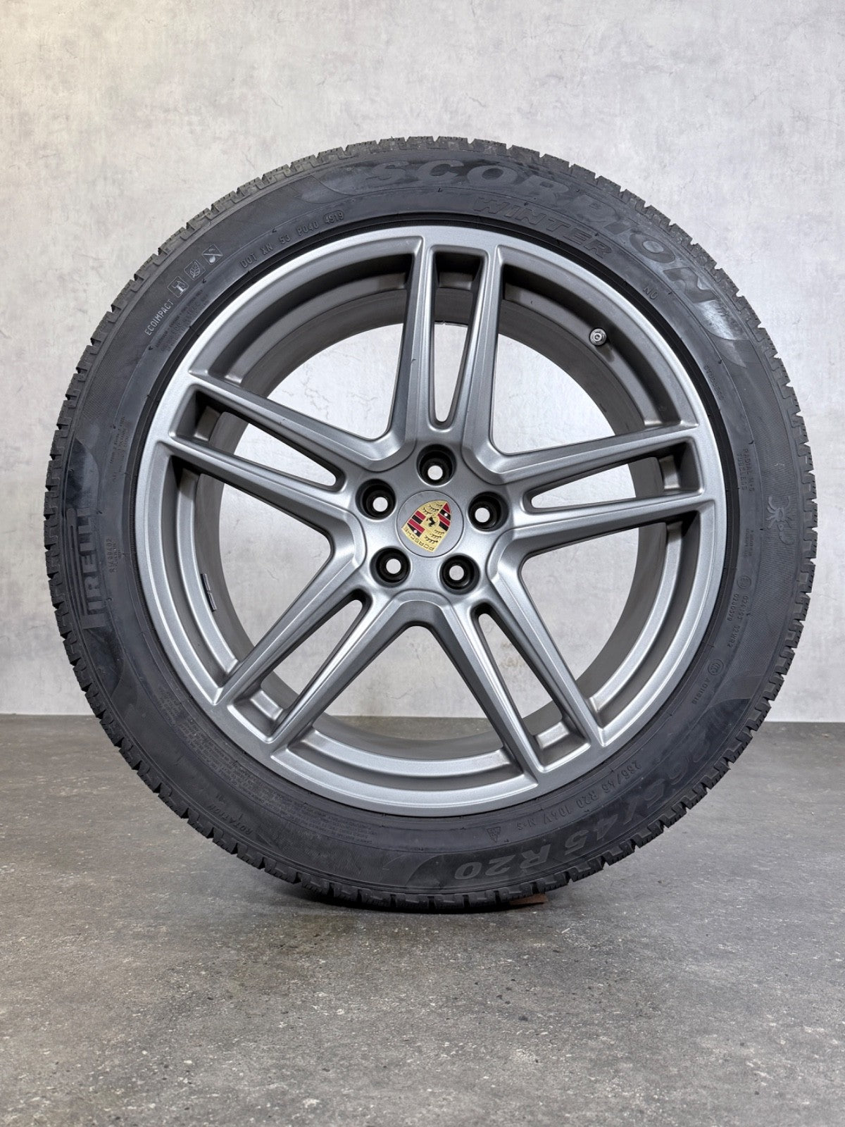 PORSCHE MACAN III S RAD 9+10x 20 FELGEN TURBO GTS S Rim Wheel Set Winter TOP
