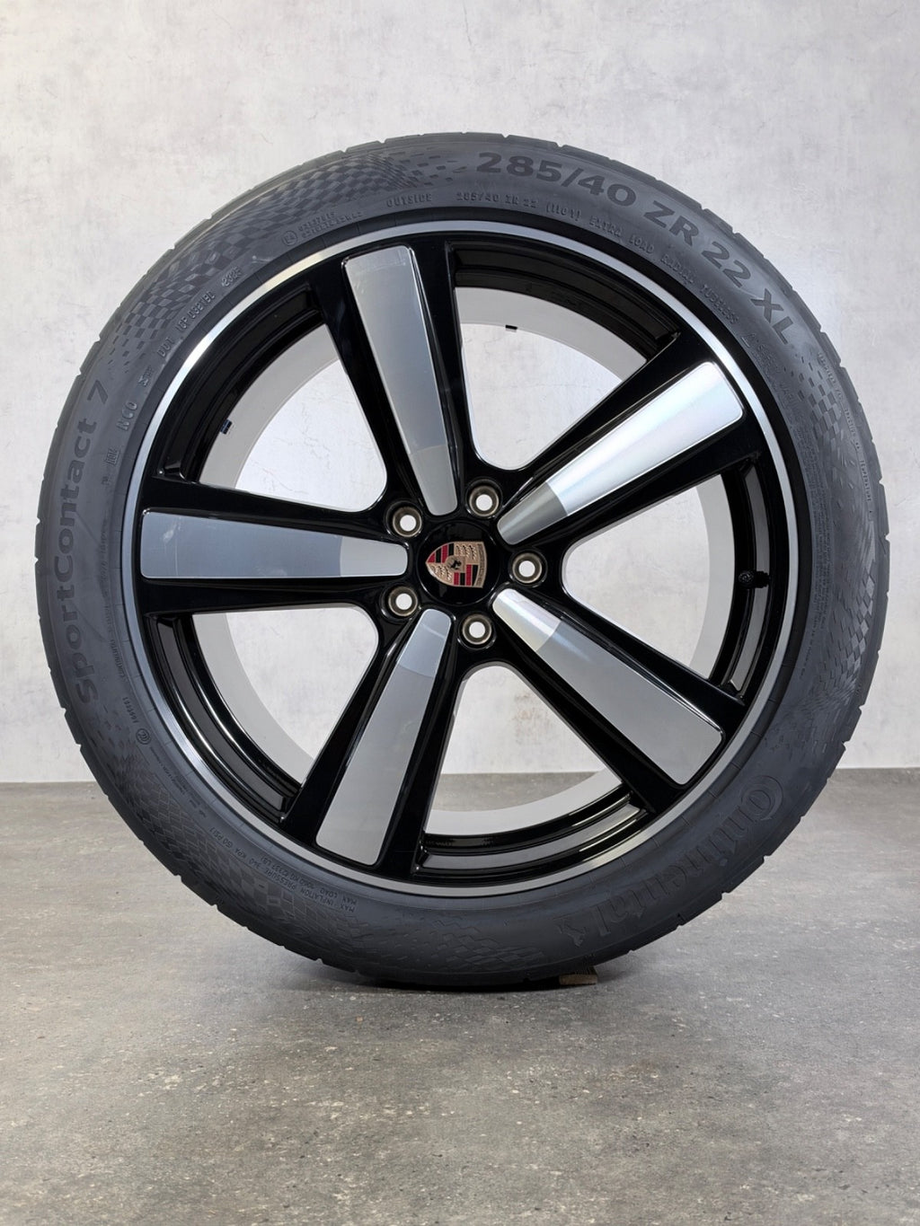 Sommerräder Cayenne Coupé E3-2 22" Original Exclusive Design Felgen 9YB