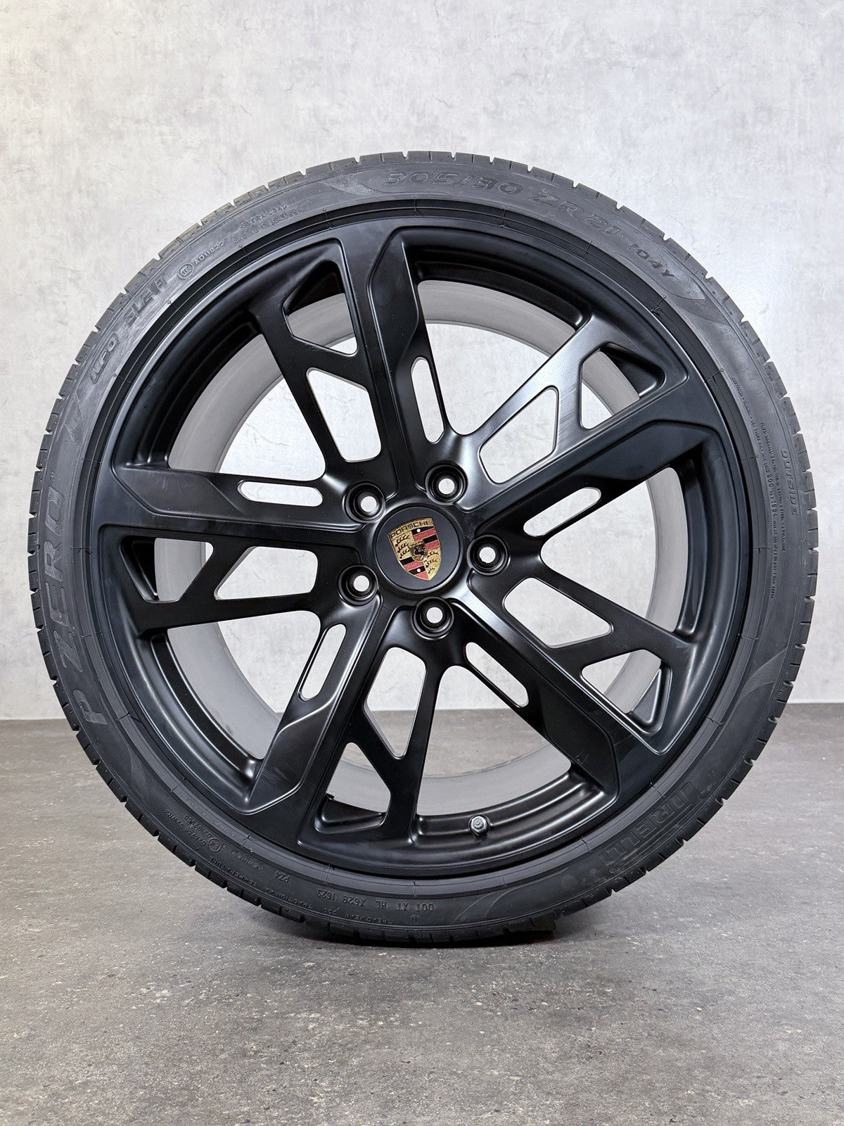21" ORIG. PORSCHE TAYCAN CROSS TURISMO 4S TURBO S SOMMERRÄDER 9J1073660L BLACK