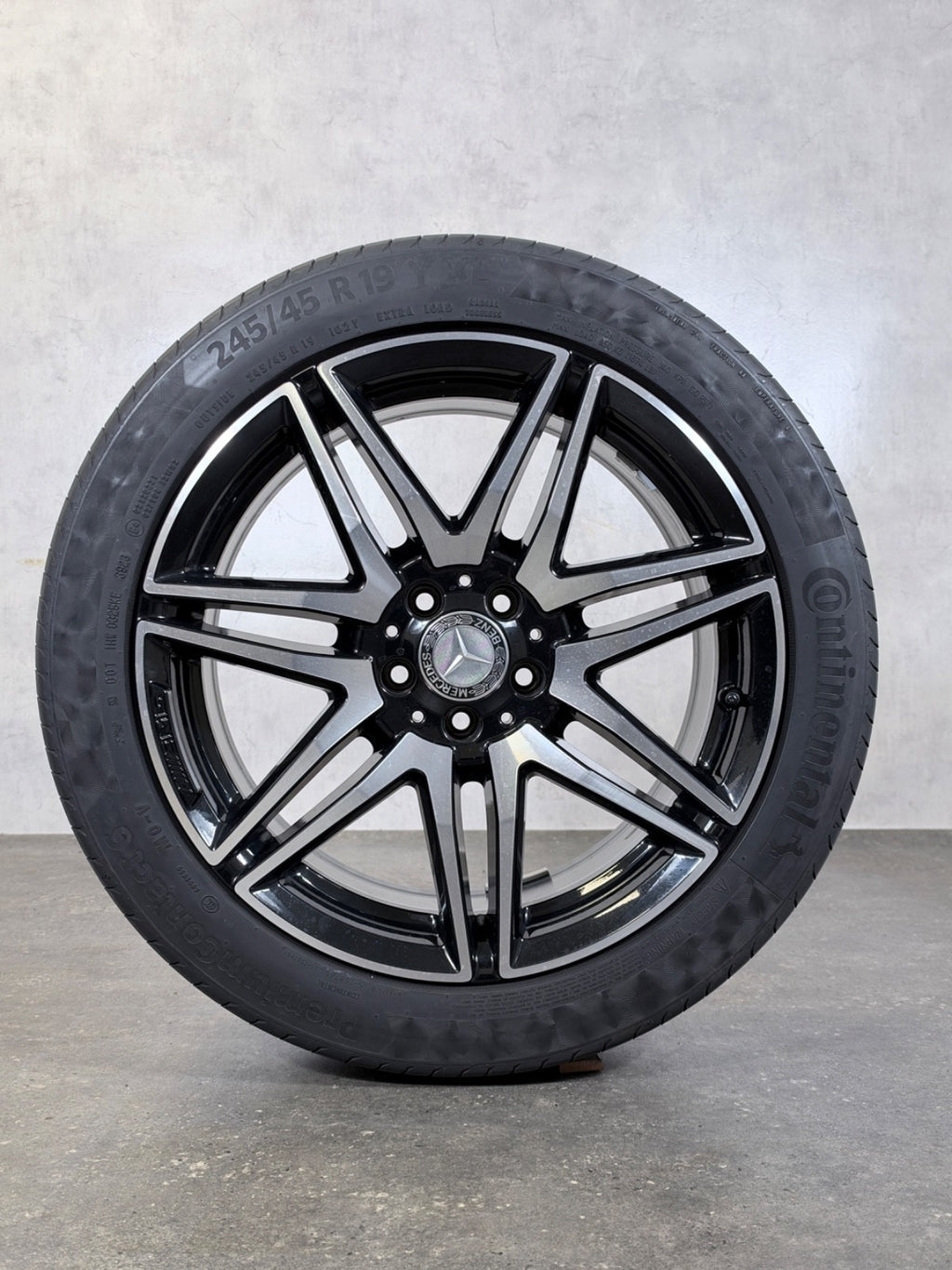 Mercedes V-Klasse AMG Sommerräder 19 Zoll W447 Felgen A4474015100 schwarz