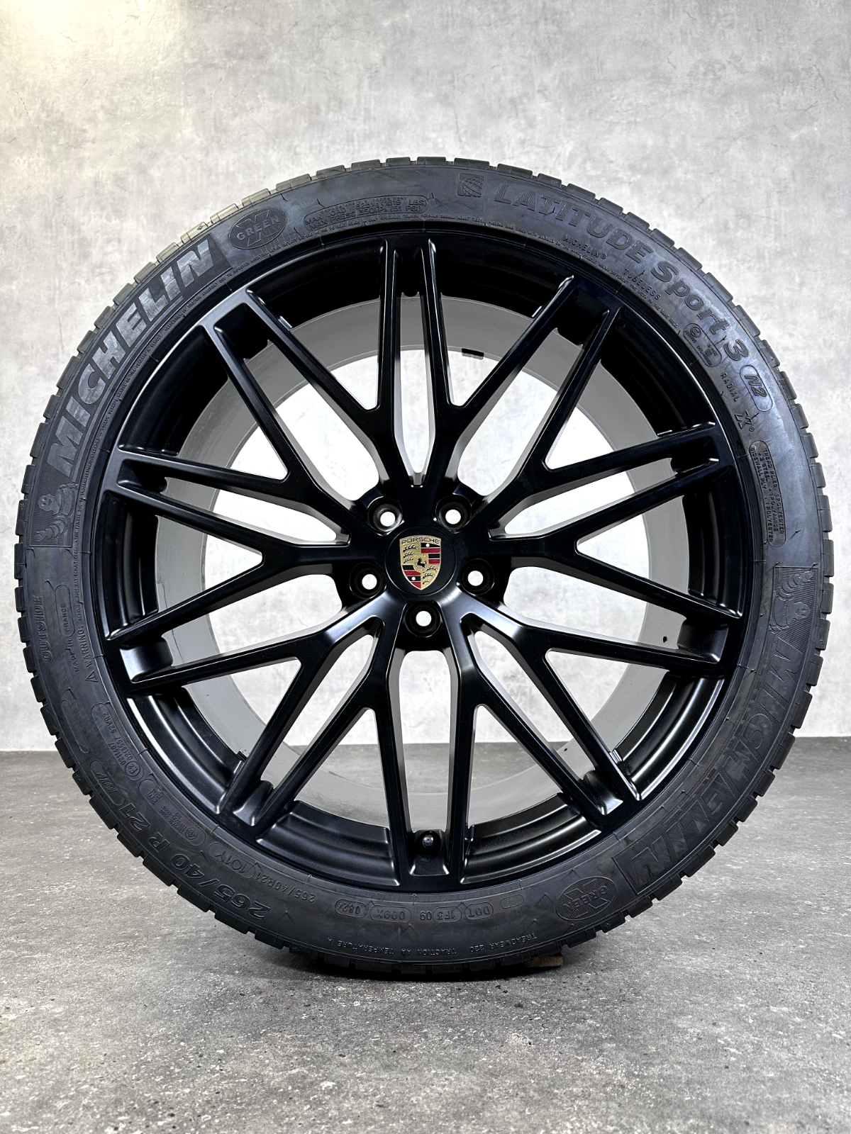 Sommerräder Porsche Macan III 21" Original RS Spyder T S GTS TOP 95B044668H