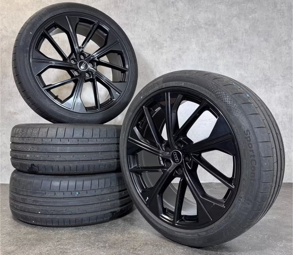 4x Audi Q5 SQ5 FY 21 Zoll Sommerräder Original Alu-Felgen 255/40R21 Reifen DOT23