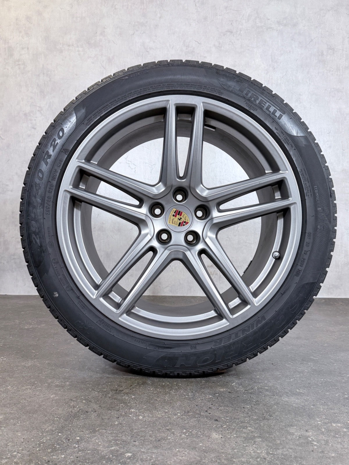 PORSCHE MACAN III S RAD 9+10x 20 FELGEN TURBO GTS S Rim Wheel Set Winter TOP