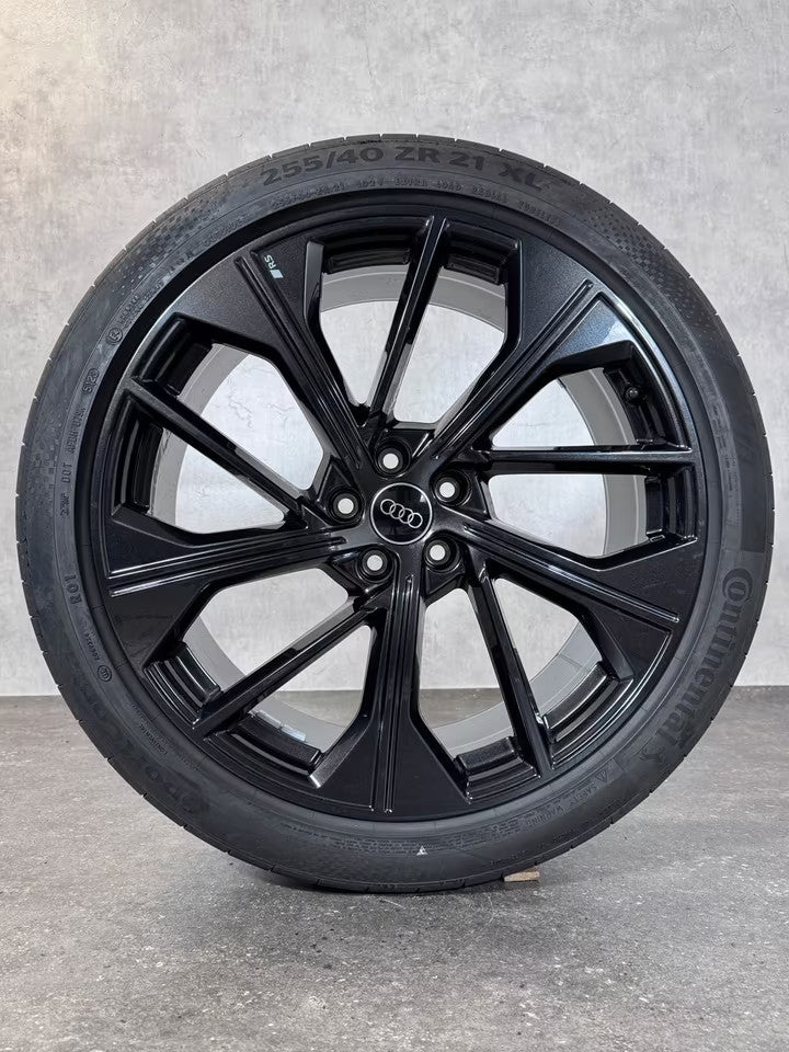 4x Audi Q5 SQ5 FY 21 Zoll Sommerräder Original Alu-Felgen 255/40R21 Reifen DOT23