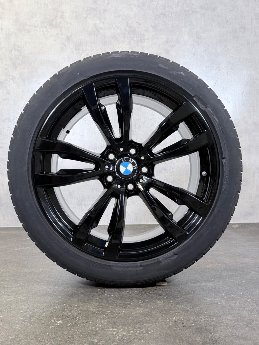 Winterräder 20 Zoll BMW X5 F15 X6 F16 Doppelspeiche M469 Alufelgen Black RDK