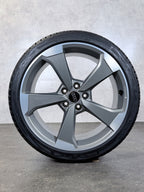 Original Audi A4 S4 8W B9 19 Zoll ROTOR Alu-Felgen Winterräder Winterreifen 8W0