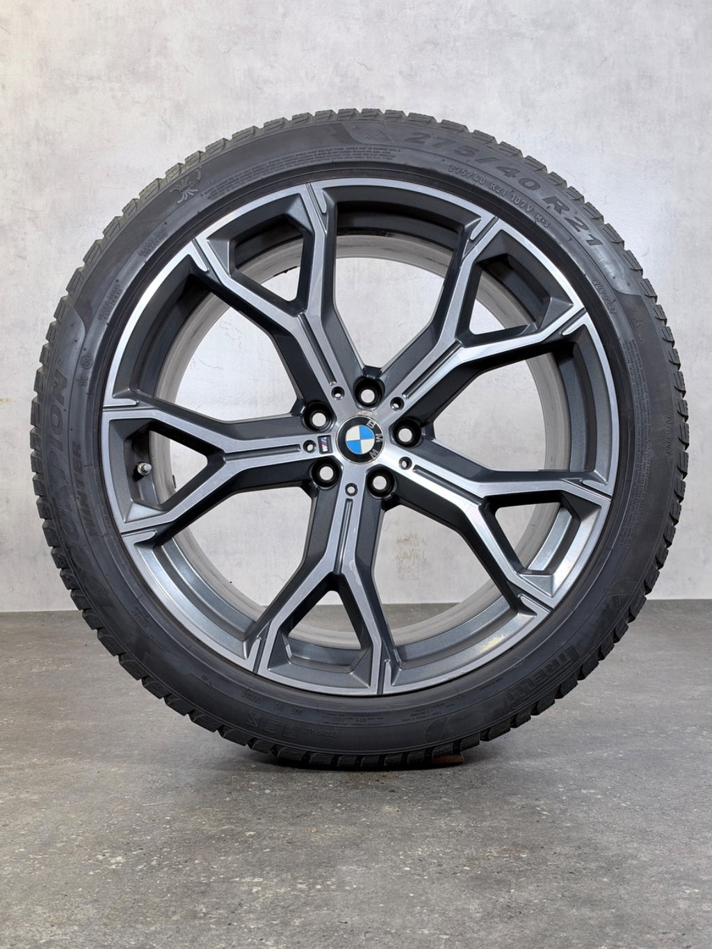 Original BMW X5 G05 X6 G06 M741 21 Zoll Winterräder Alufelgen M Y-Speiche 741M