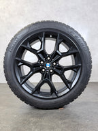 BMW 5er i5 Winterräder 19 Zoll G60 G61 Felgen Styling 942 M 5A324F4 schwarz