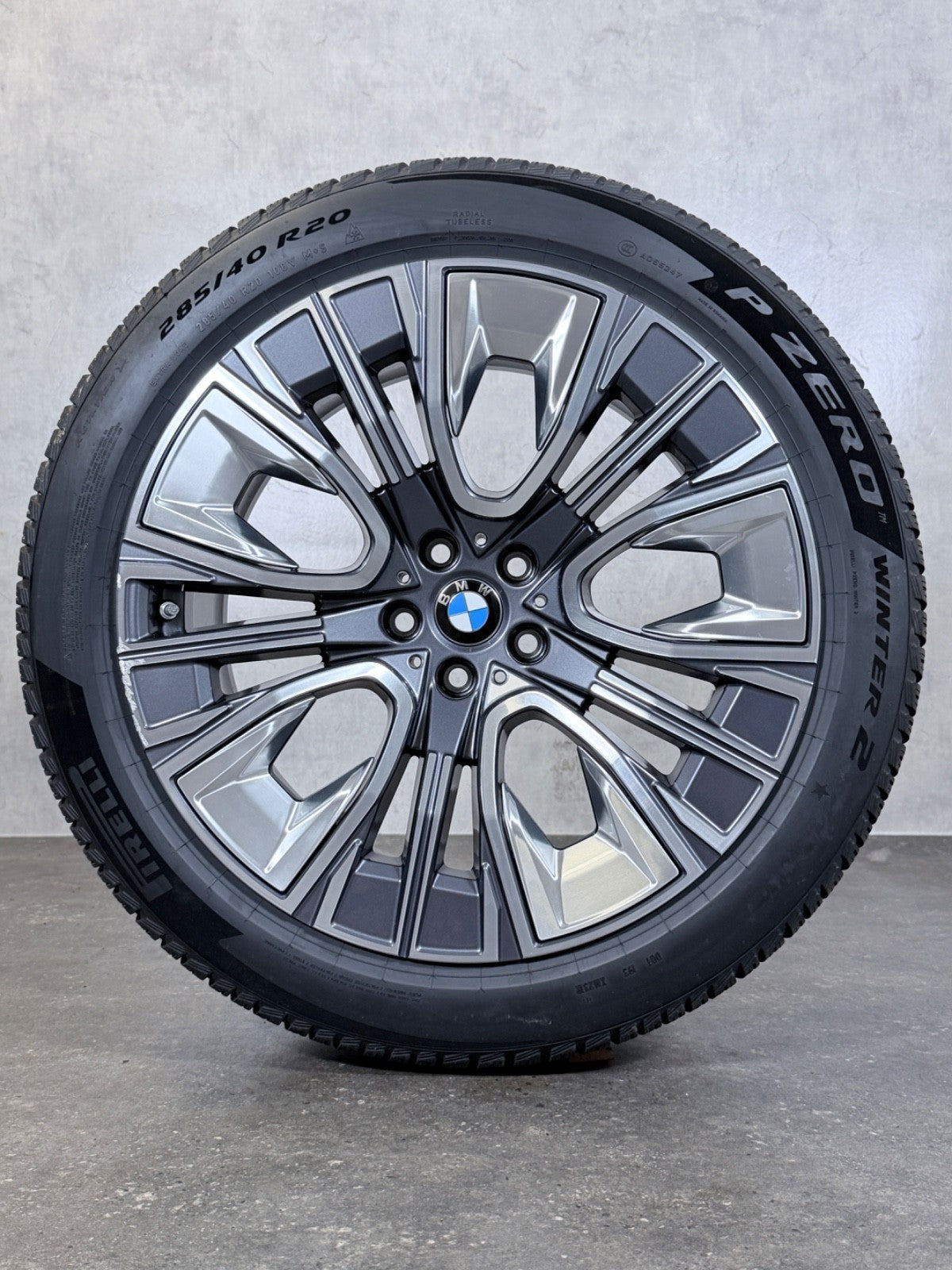 Original BMW 7er G70 i7 G70 X3 G45 Alufelgen Winterräder 20 Zoll 906 5A19DE6 RDK