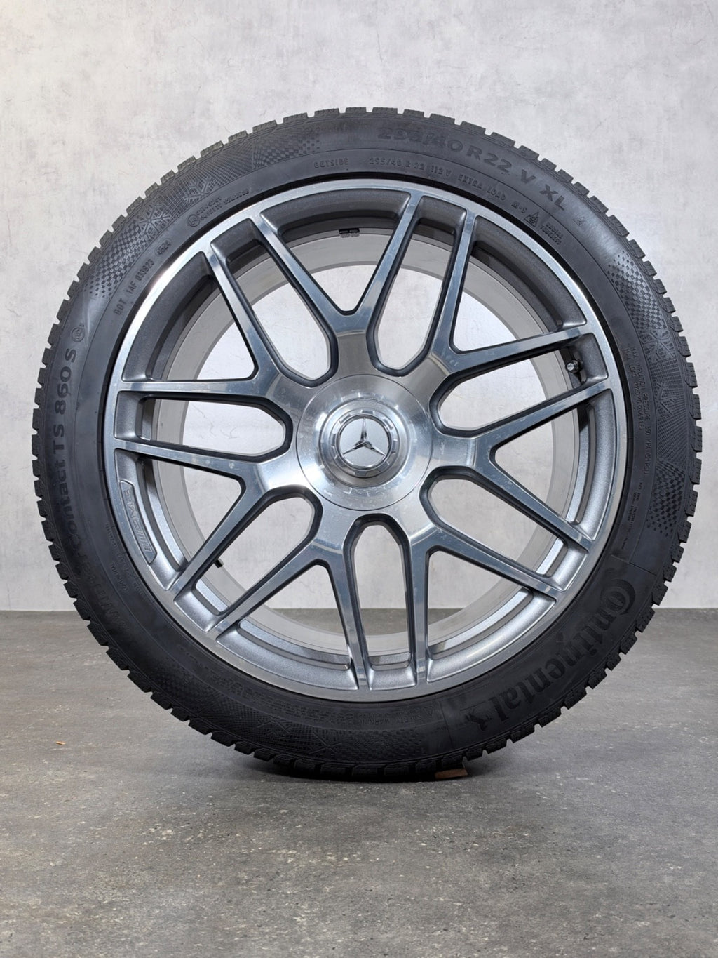 Original Mercedes G Klasse G63 AMG W463 22 Zoll Winterräder A4634012000 Felgen