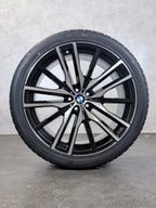 Original BMW X5 G05 X6 G06 M742 22 Zoll Sommerräder Alufelgen Doppelspeiche 742M