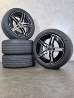 Original Mercedes E-Klasse W214 S214 19 Zoll Felgen Sommerreifen 245/45 275/40
