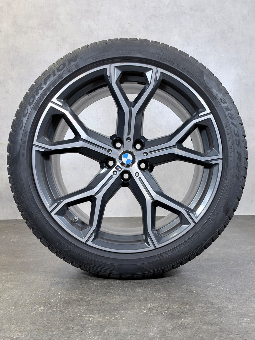 Original BMW X5 G05 X6 G06 M741 21 Zoll Winterräder Alufelgen M Y-Speiche 741M