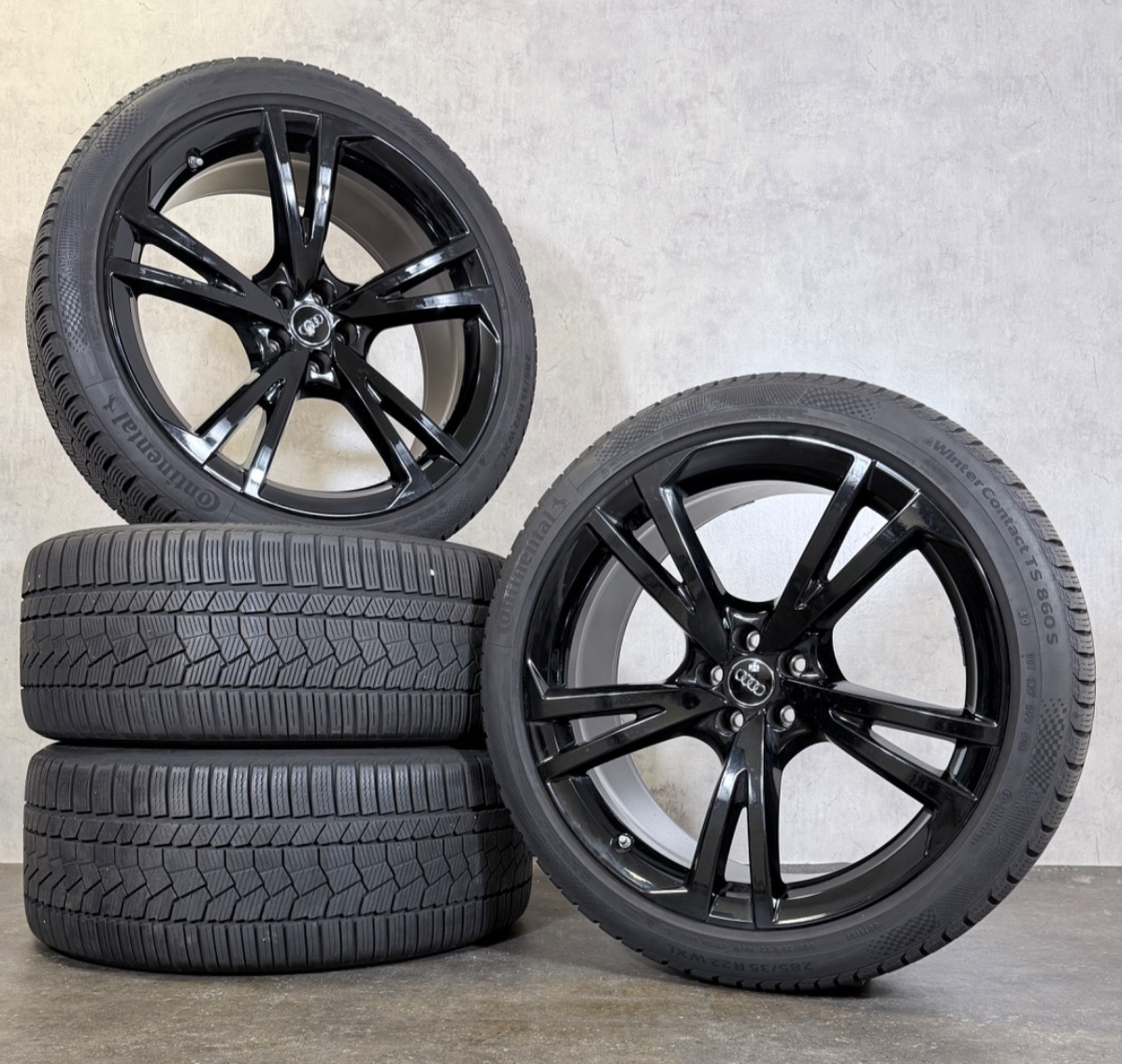 Original Audi Q7 SQ7 Falx 22 Zoll Winterräder 4M 4M0601025CA Winterreifen