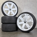 Audi RS6 GT 22 Zoll Felgen Winterreifen Winterräder 4K0601025DP original weiß