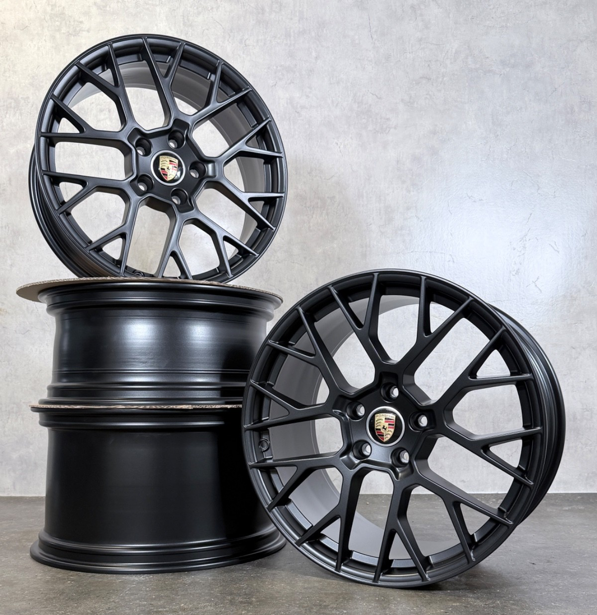 Porsche 992 II Felgen 20 21 Zoll 992601025BB 992601025G RS Spyder schwarz