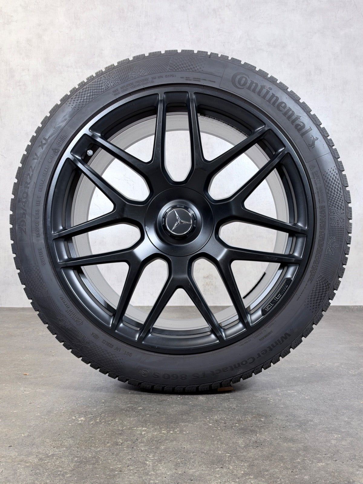 Original Mercedes G Klasse G63 AMG W463 22 Zoll Winterräder A4634012000 Felgen